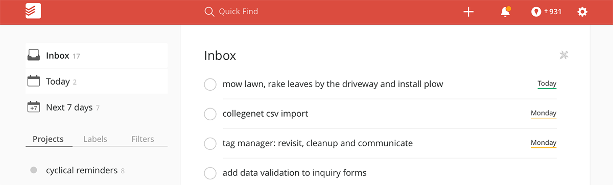 Switching my task manager: a comparison of two tools
