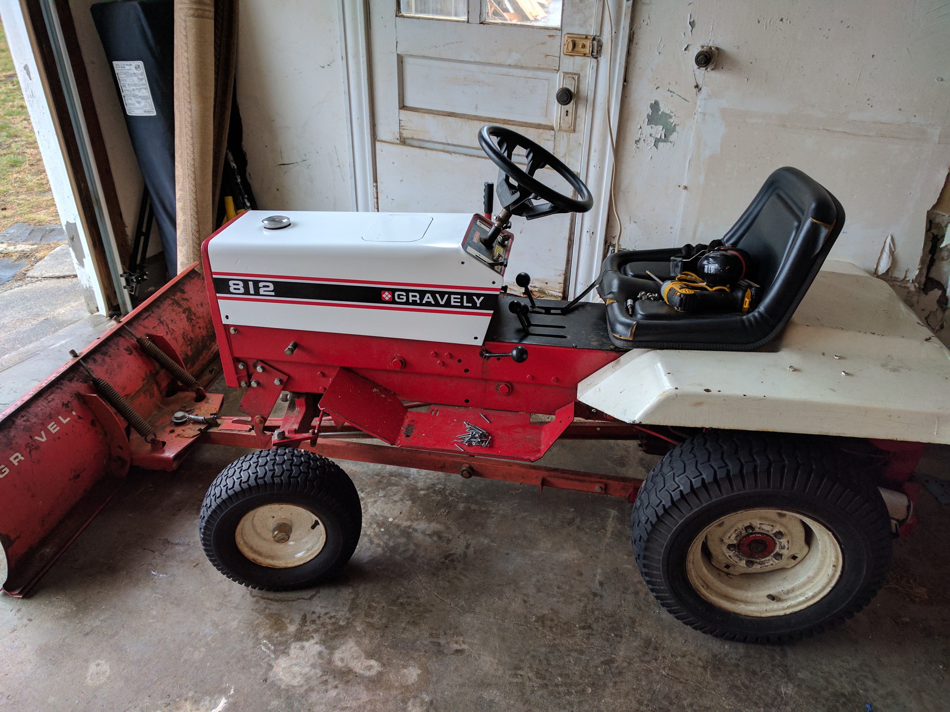 Gravely tractor online decals